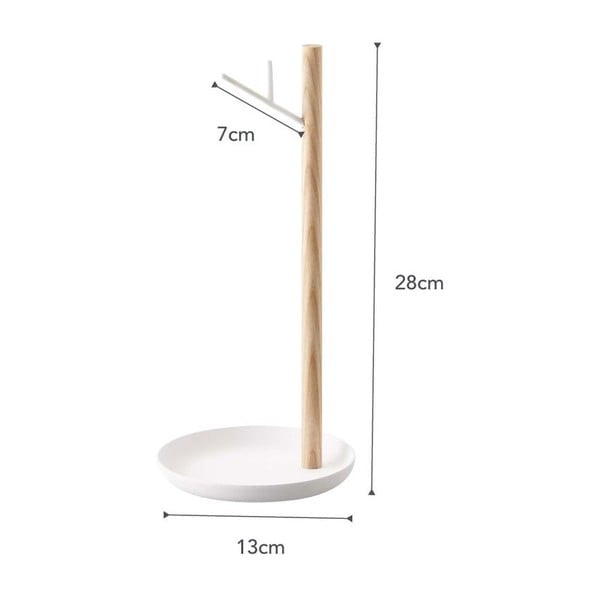 Stojalo za banane z detajli iz bukovega lesa YAMAZAKI Tosca-image-3