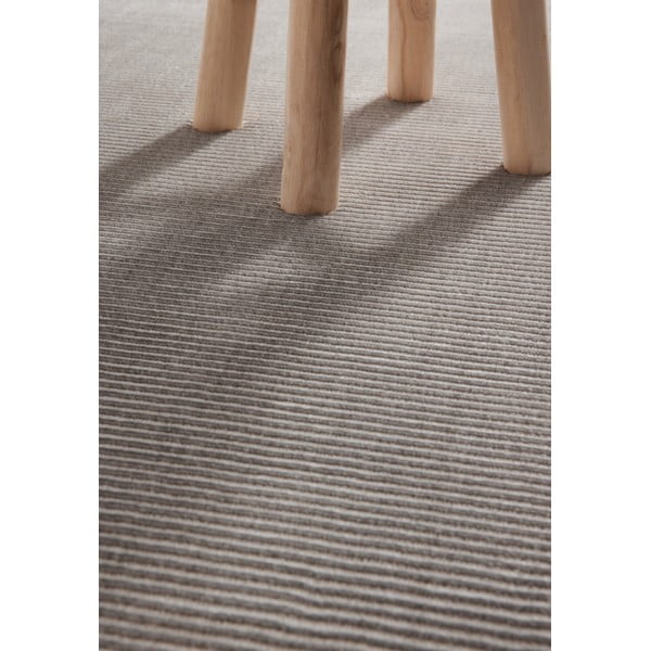 Siv/kremno bel tekač 80x240 cm Perles Dolomite – Elle Decoration-image-4