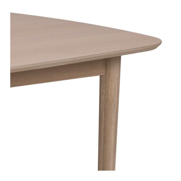 Raztegljiva jedilna miza s ploščo iz hrastovega dekorja 210x100 cm Aston - Actona-image-4