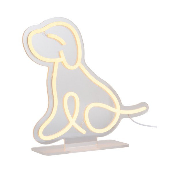 Rumena otroška namizna svetilka Sitting Dog – Leitmotiv