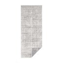 Sivo-krem zunanja preproga NORTHRUGS Biri, 80 x 250 cm