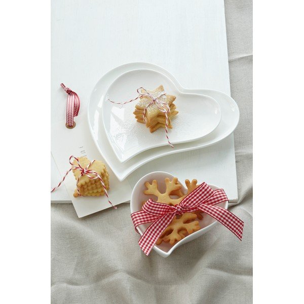 Bel porcelanast komplet za serviranje 3 ks Amore – Maxwell & Williams-image-1
