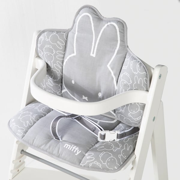 Siva blazina za otroški stolček Miffy – Roba