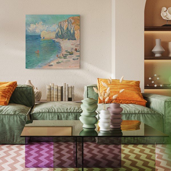 Slika 80x80 cm The Beach – Styler-image-2