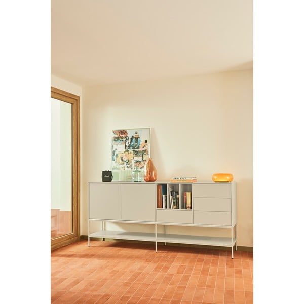 Kremno bela komoda 220x98x45 cm Platt – Teulat-image-1