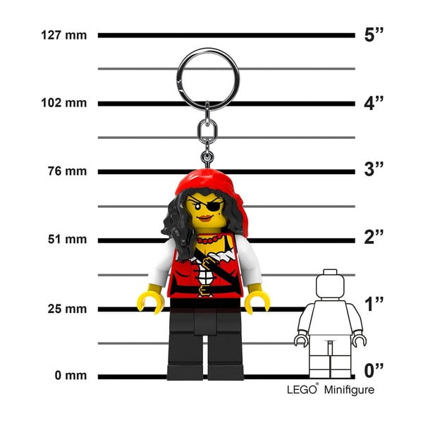 Obesek za ključe z lučko Minifigures – LEGO®-image-4