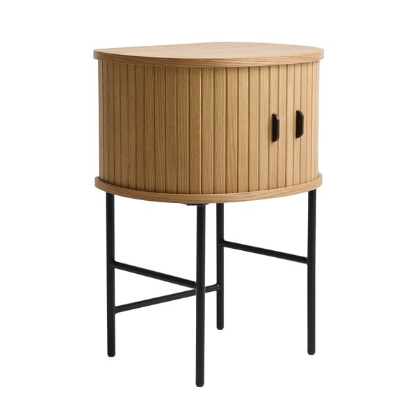 Nočna omarica v naravni barvi Nola – Unique Furniture-image-4