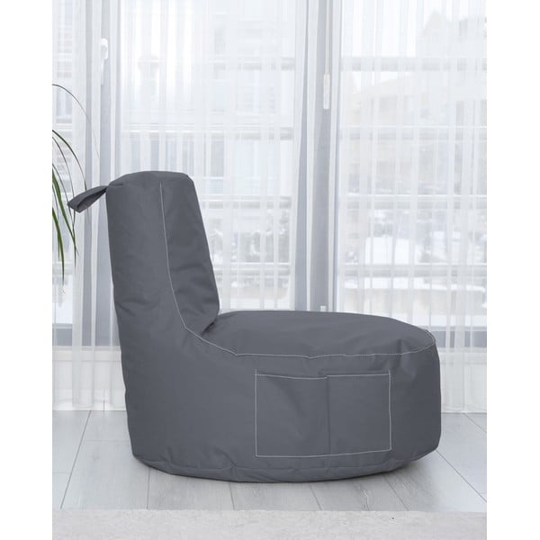 Siva vreča za sedenje EVA Sport – Floriane Garden-image-3