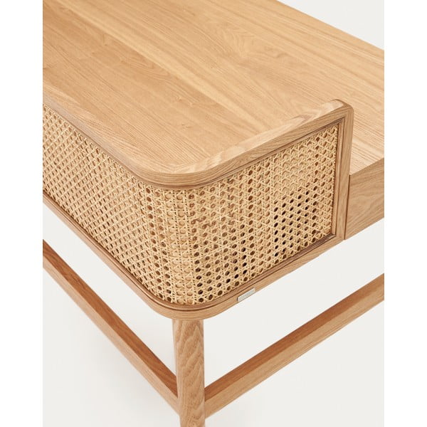 Pisalna miza v jesenovem dekorju 62x105 cm Araxi – Kave Home-image-3