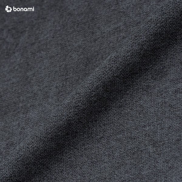 Temno siva raztegljiva sedežna garnitura Bobochic Paris Balio, levi kot-image-1