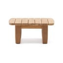 Vrtna miza iz tikovine 70x70 cm Tirant - Kave Home