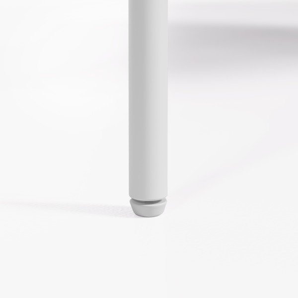 Bela TV-komoda z vrati iz jesenovega lesa Kave Home Marielle, širina 187 cm-image-1