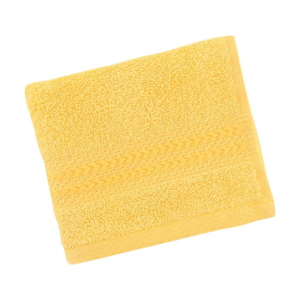 Rumena brisača iz čistega bombaža Foutastic, 30 x 50 cm-image-2