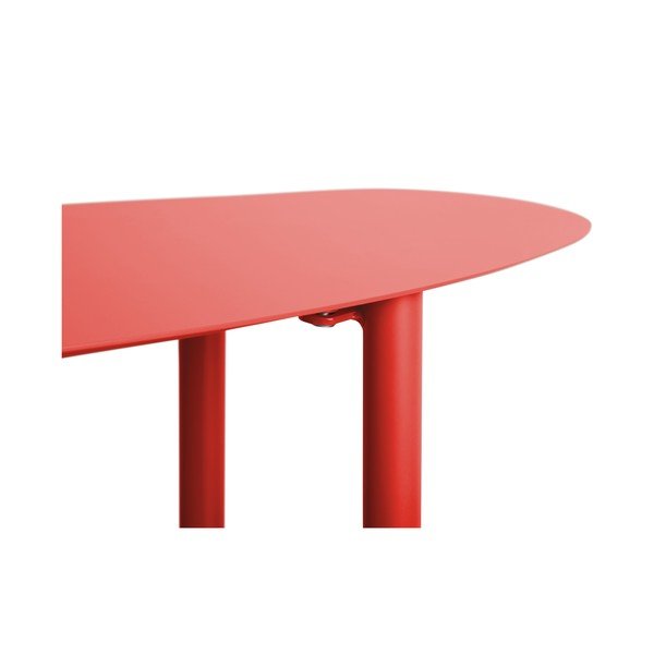 Rdeč kovinski regal 90x82x28 cm Cool Retro – Leitmotiv-image-3