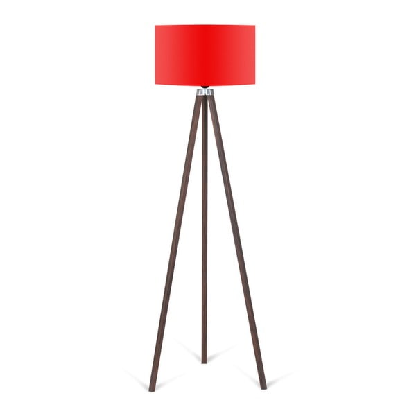 Talna svetilka z rdečim senčnikom Kate Louise Kahve