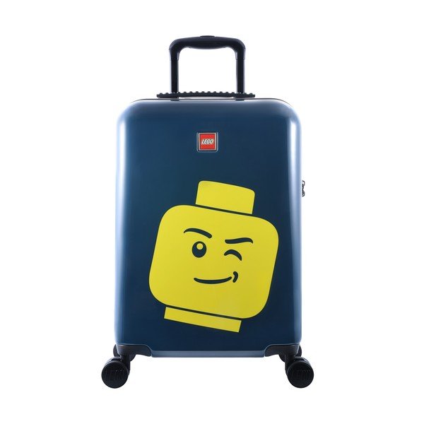 Modra glava mini figurice LEGO® za prtljago 20"