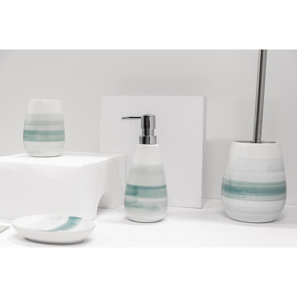 Bel keramičen lonček za zobne ščetke Burgio – Wenko-image-1