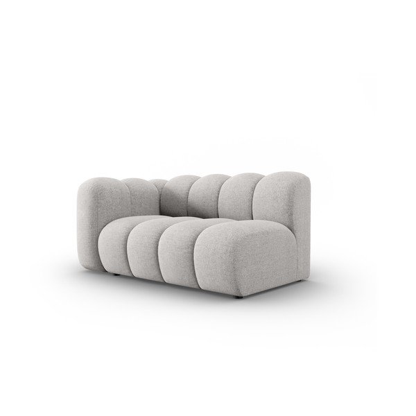 Svetlo siv modul za sedežno garnituro (levi kot) Lupine – Micadoni Home-image-2