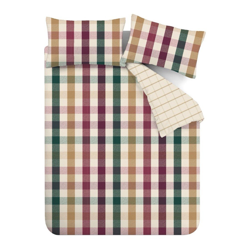 Enojna posteljnina Autumn Check