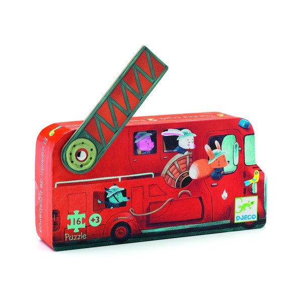 Otroška sestavljanka Djeco Firefighters-image-1