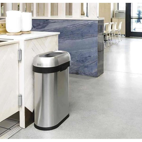 Koš za odpadke iz nerjavečega jekla 50 l - simplehuman-image-1