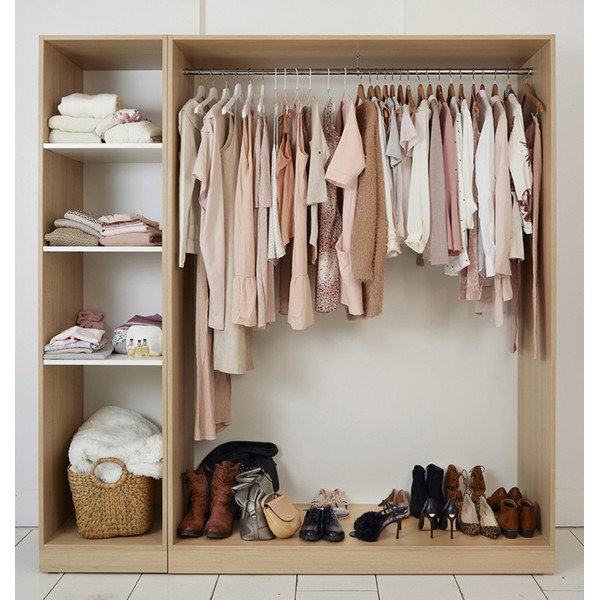 Bela Bela viseča polica za garderobo Compactor Under Shelf Basket Rail-image-4