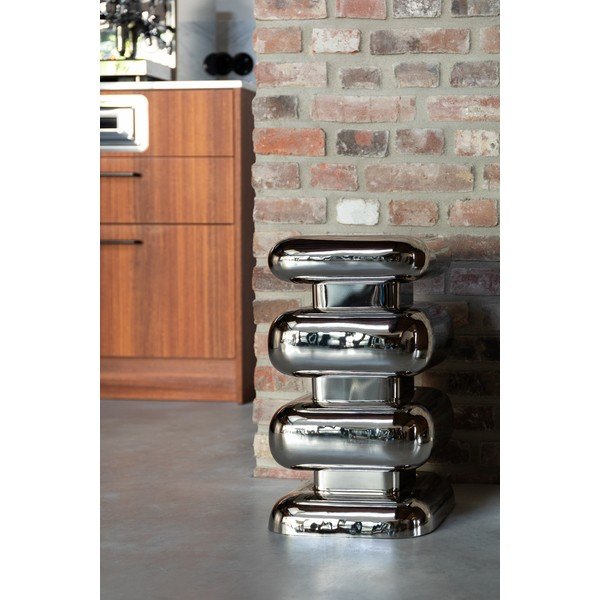 Kovinska stranska mizica 29x29 cm Stubby – Dutchbone-image-1