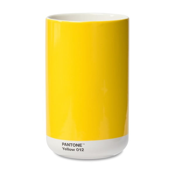 Rumena keramična vaza Yellow 012 – Pantone