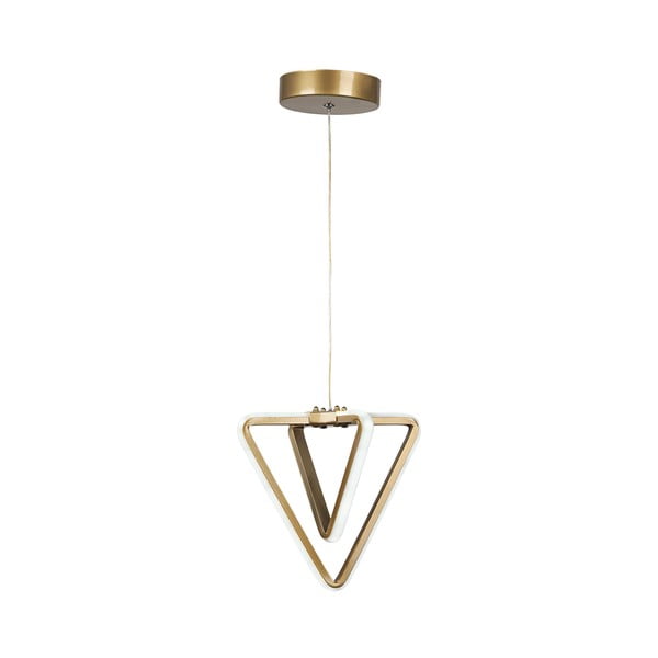 Kovinska LED viseča svetilka v bronasti barvi ø 20 cm Baris – Squid Lighting