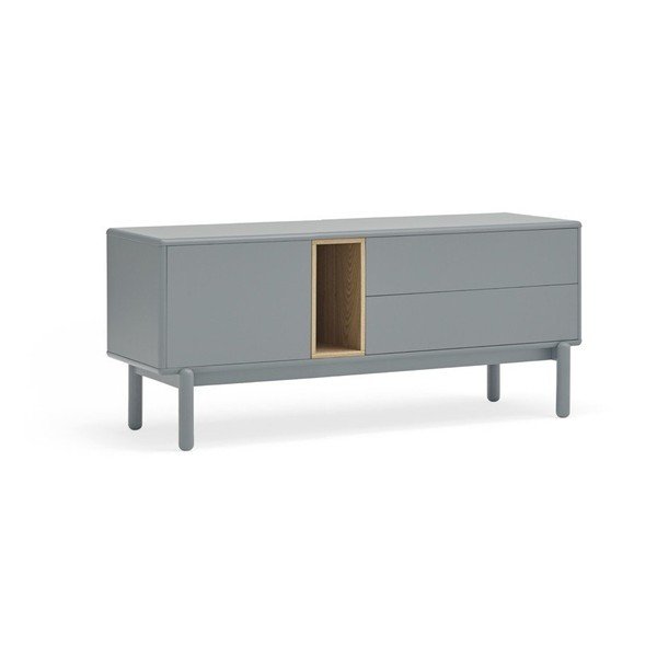 Modra/siva TV omarica 140x56 cm Corvo – Teulat-image-1