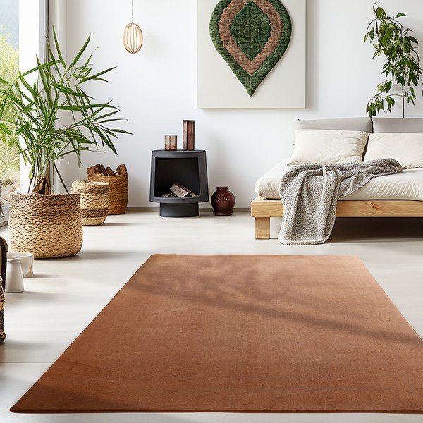 Rjava pralna preproga 60x110 cm Sky – Ayyildiz Carpets-image-1