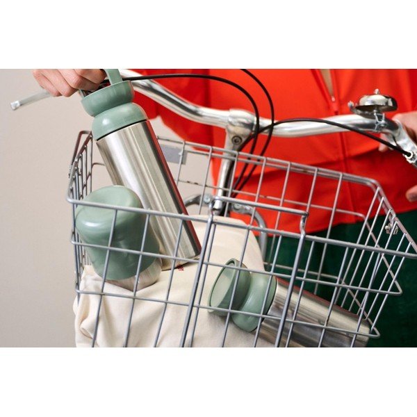 Črna/v srebrni barvi steklenica za vodo iz nerjavečega jekla 500 ml Vita – Mepal-image-1