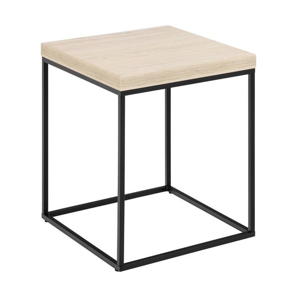 Stranska mizica z mizno ploščo v marmornem dekorju 40x40 cm Barossa – Actona-image-2