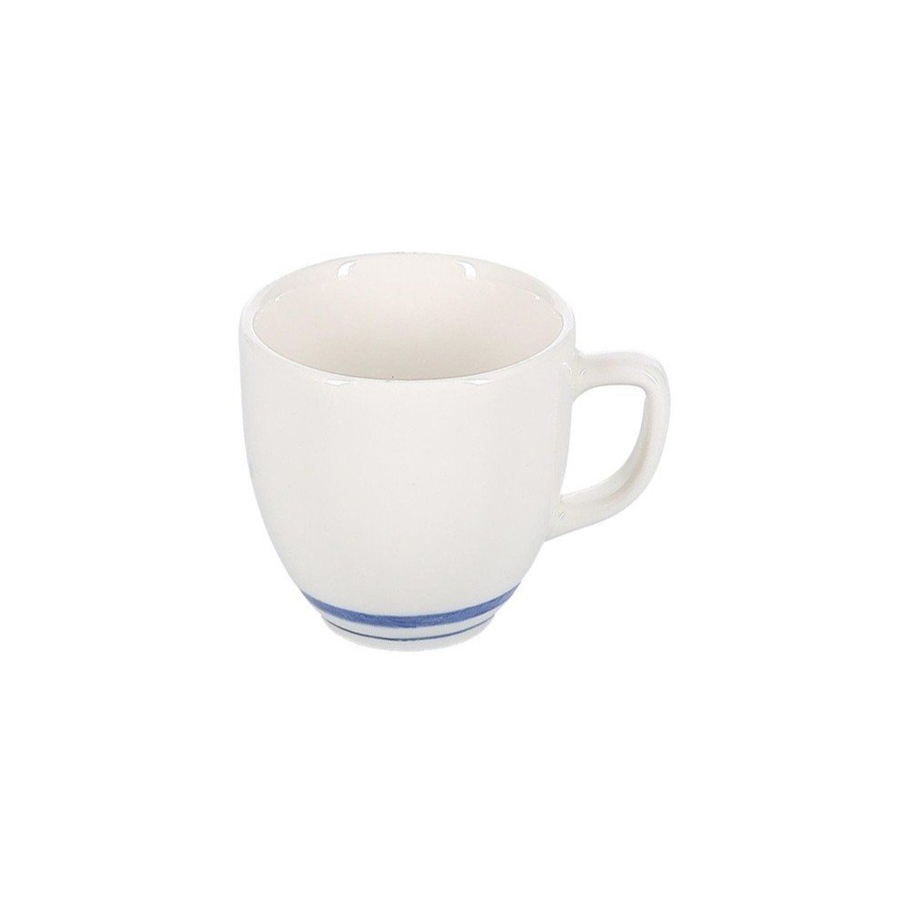 Bela/modra porcelanasta skodelica za kapučino 200 ml Azul