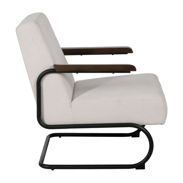 Bež fotelj iz šenilje Industra – Ixia-image-2