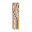 Ročno tkan volnen tekač 60x230 cm Abstract Flow – Flair Rugs