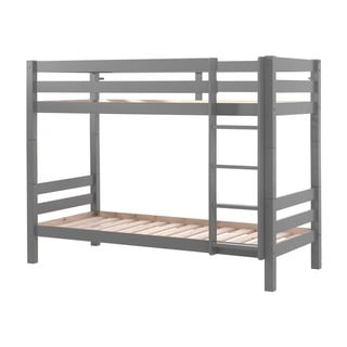 Siva pograd otroška postelja 90x200 cm PINO – Vipack