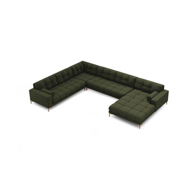 Zelena kotna sedežna garnitura (levi kot) Bali – Cosmopolitan Design-image-4