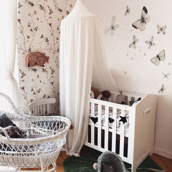 Komplet stenskih nalepk v obliki metuljev Dekornik, 110 x 70 cm-image-3