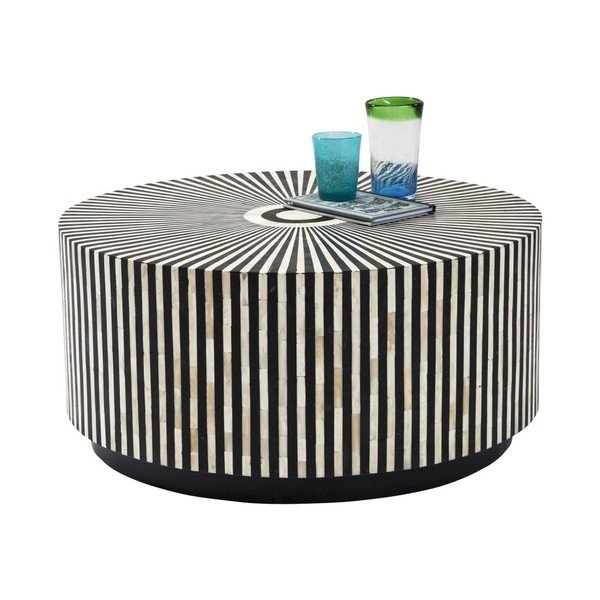 Kare Design Kavna mizica Electra, ⌀ 75 cm-image-3