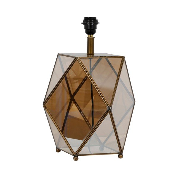 Noga svetilke v rjavo-zlati barvi 43 cm Eluminea - Côté Table