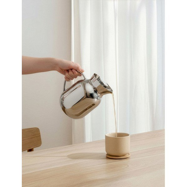 Termovka  iz nerjavečega jekla v srebrni barvi 1,2 l Amphora – Stelton-image-2