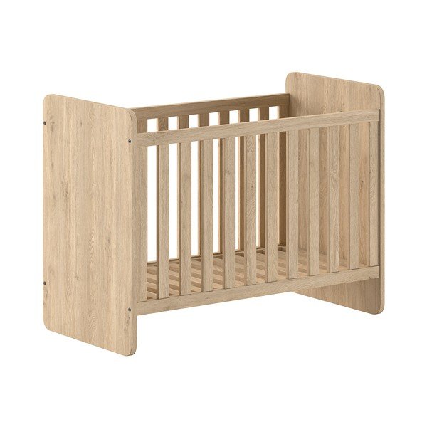 Otroška posteljica 60x120 cm v naravni barvi Sam – Vipack