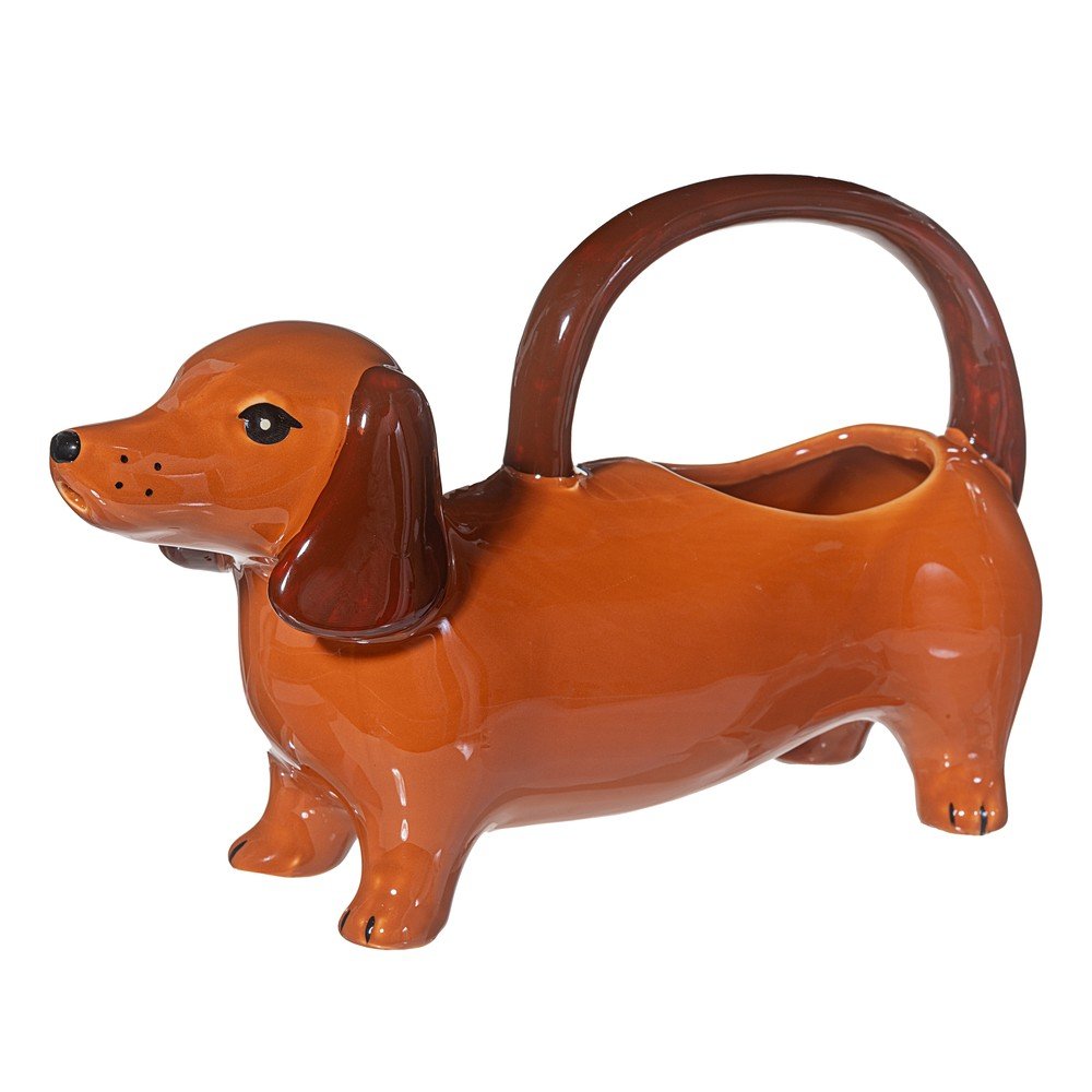 Porcelanasta zalivalka Sausage Dog