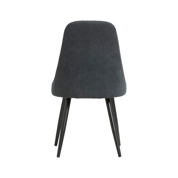 Komplet 2 temno sivih jedilnih stolov Marckeric Mina-image-3