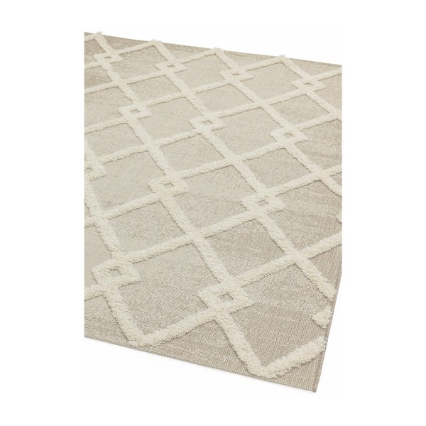 Kremno bela zunanja preproga 120x170 cm Monty – Asiatic Carpets-image-4