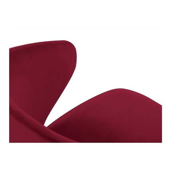 Rdeč jedilni stol z žametnim oblazinjenjem Windsor & Co Sofas Nemesis-image-3