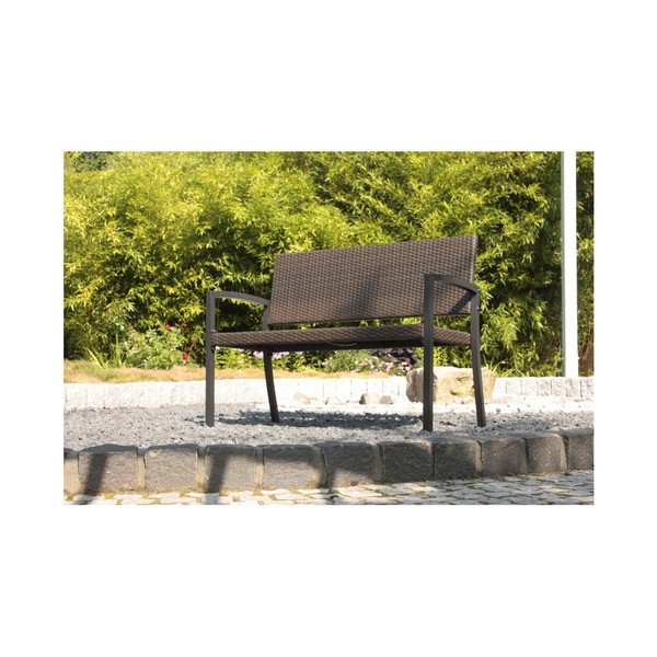 Temno rjava vrtna klop ADDU Sanremo-image-2