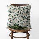 Lanena prevleka za okrasno blazino Linen Tales Natural Eucalyptus, 45 x 45 cm