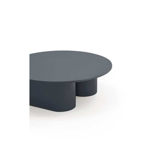 Antracitno siva mizica 110x111 cm Totem – Teulat-image-4